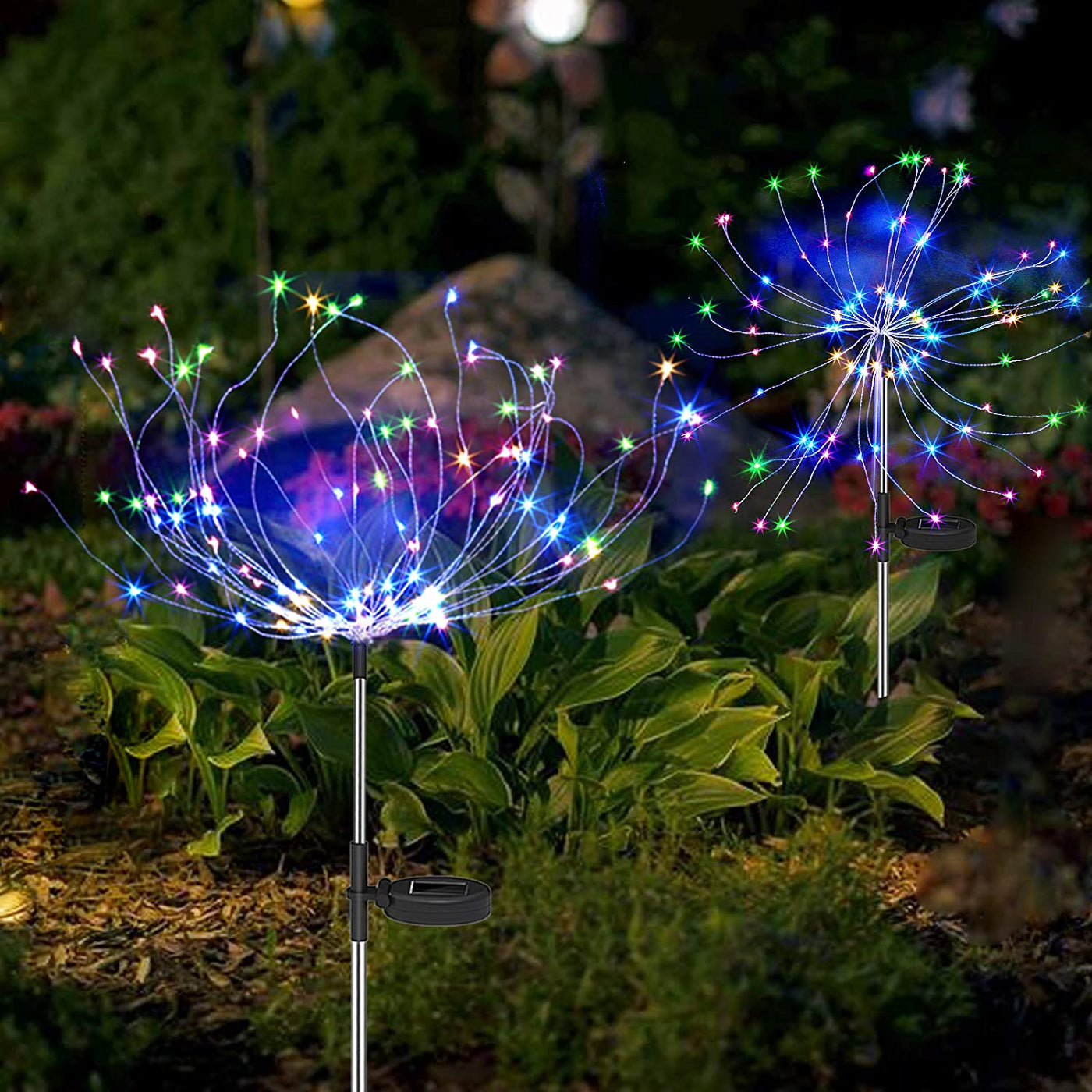 1+3 GRATIS | StarBloom™ | Solar Feuerwerk Gartenlampen Wetterfeste LED
