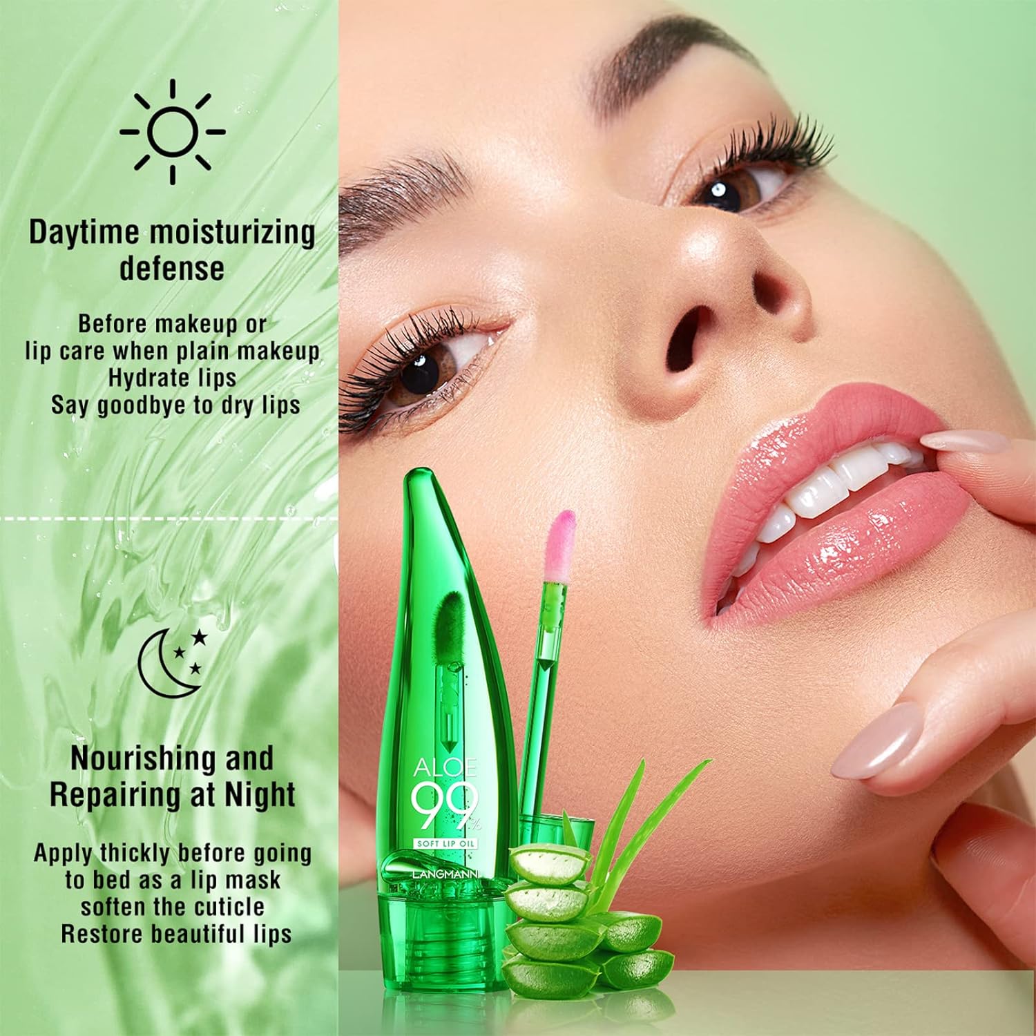 1+1 GRATIS | Juvalip™ | Lippenöl Chili & Aloe – Volumen & Pflege