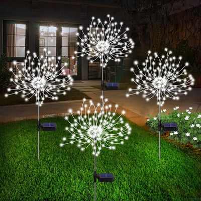 1+3 GRATIS | StarBloom™ | Solar Feuerwerk Gartenlampen Wetterfeste LED
