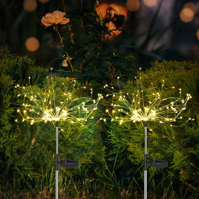 1+3 GRATIS | StarBloom™ | Solar Feuerwerk Gartenlampen Wetterfeste LED