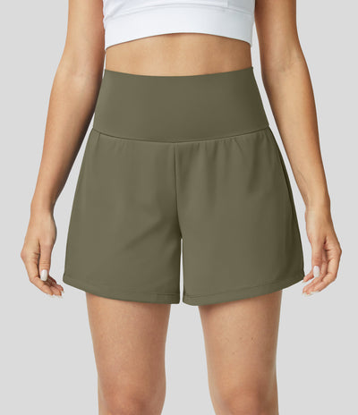 Margarethe™ 2-in-1-Yoga-Shorts mit Taschen