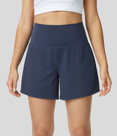 Margarethe™ 2-in-1-Yoga-Shorts mit Taschen