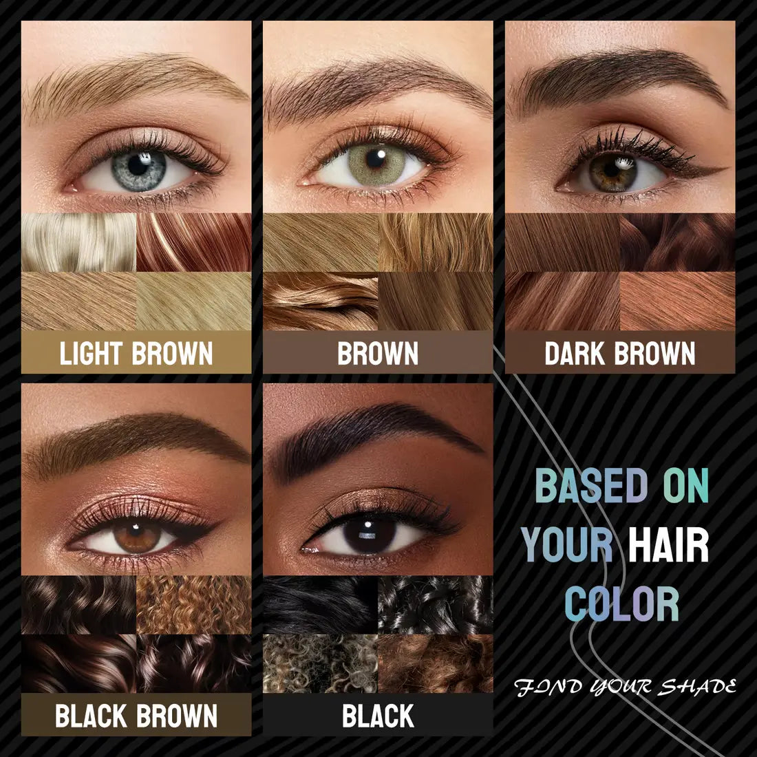 1+1 GRATIS | BrowCrux™ | Feiner haariger Streifen
