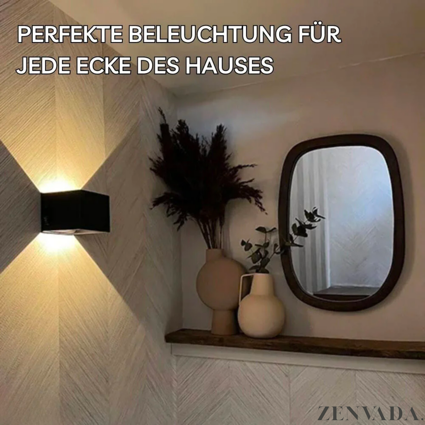 50% RABATT | Illumino™ - Die kabellose und luxuriöse Wandlampe