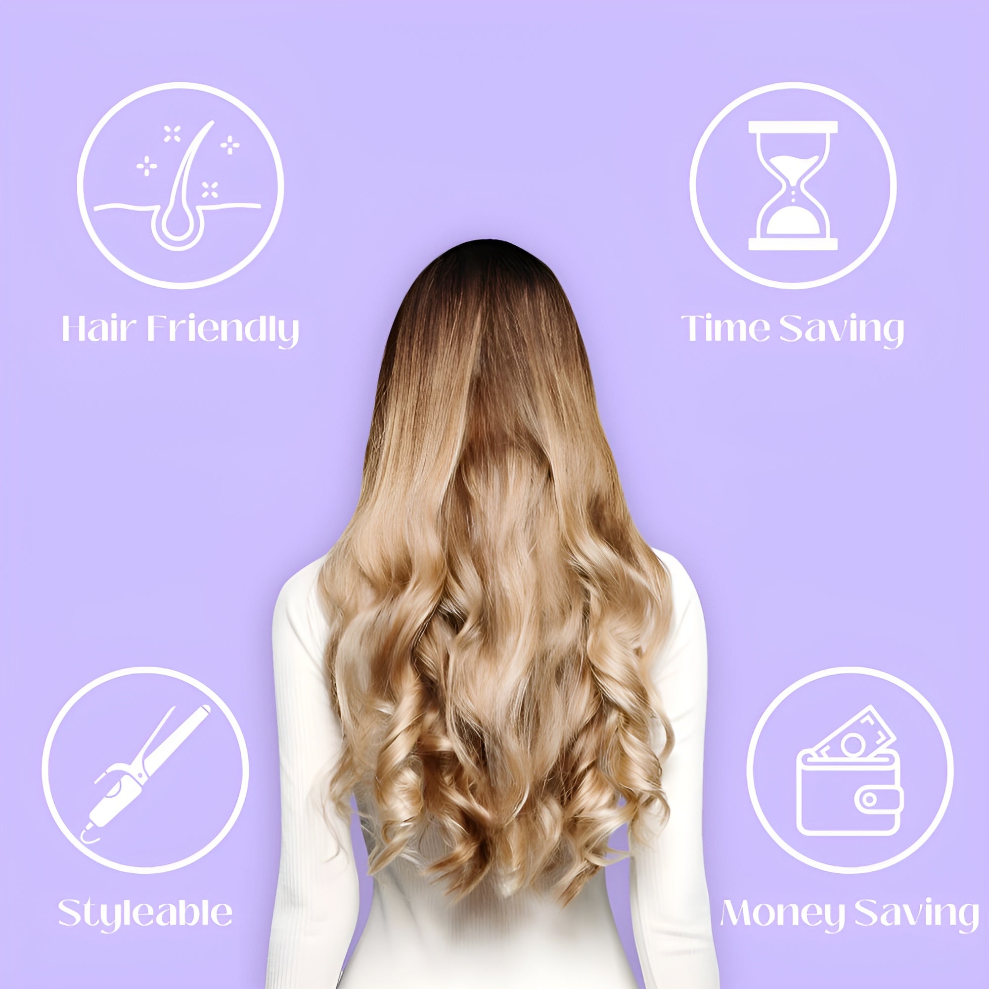 Zenlux® | Clip-In-Haarverlängerungen
