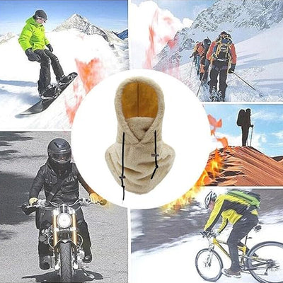 SkiShield™ Sherpa-gefütterte Kapuzenmaske