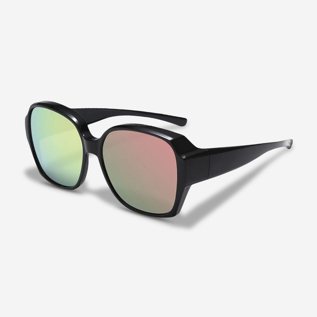 50% RABATT | ClipShades™ | Stylische Overlay-Sonnenbrille für Brillenträgerinnen