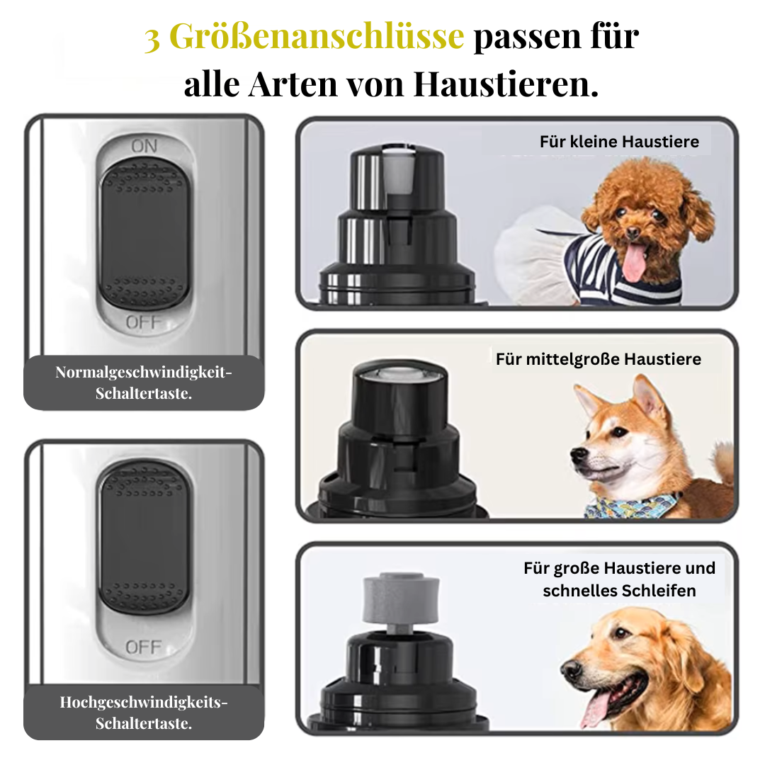 PawSmooth™ - Sorgt für sorgfältigen Beschnitt