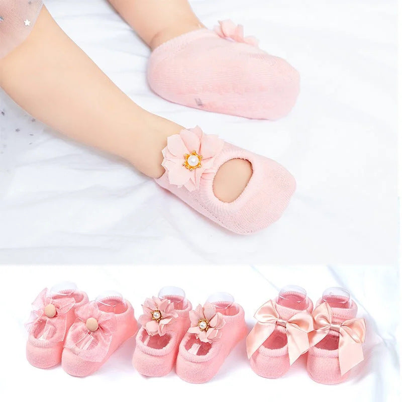 50% RABATT | TwinkleToes™ | Rutschfeste Baby-Ballettsocken mit Extra-Komfort für kleine Tänzerinnen