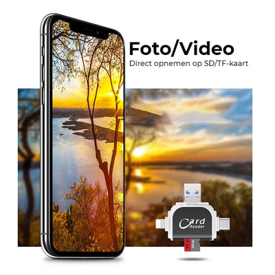 50% RABATT | MegaPort™ - 4-in-1 universal-multiport-sd/tf-kartenleser [Letzter Tag Rabatt]
