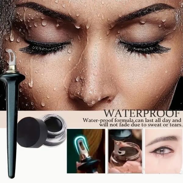 50% RABATT | LuxeLine™ | Eyeliner-Applikator + Eyeliner-Pomade