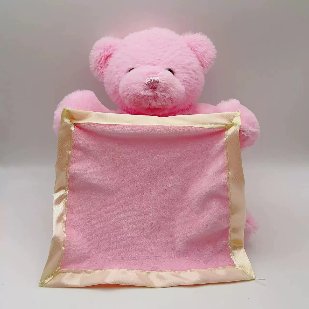 CuddleBear® | Kuschel-Bär mit Decke – interaktives Peek-a-Boo Spielzeug