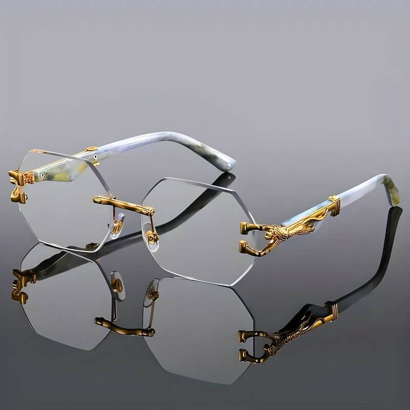 1+1 GRATIS | SolarHex® | Luxe Hexagon Damen-Sonnenbrille