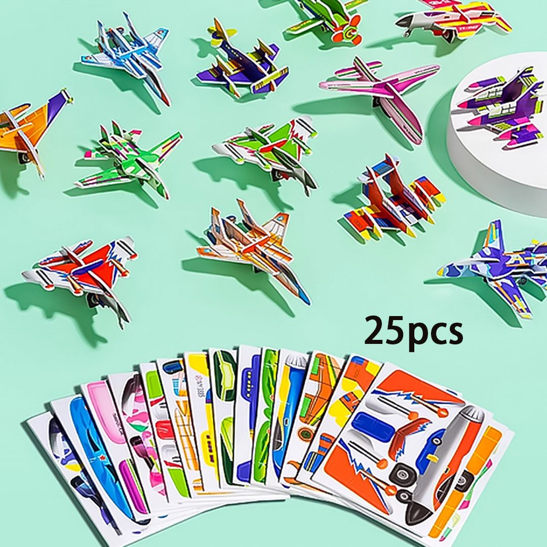 15+10 GRATIS | EduCraft® | 3DPlay Bildungs-3D-Puzzle – Spaß & Lernen kombiniert