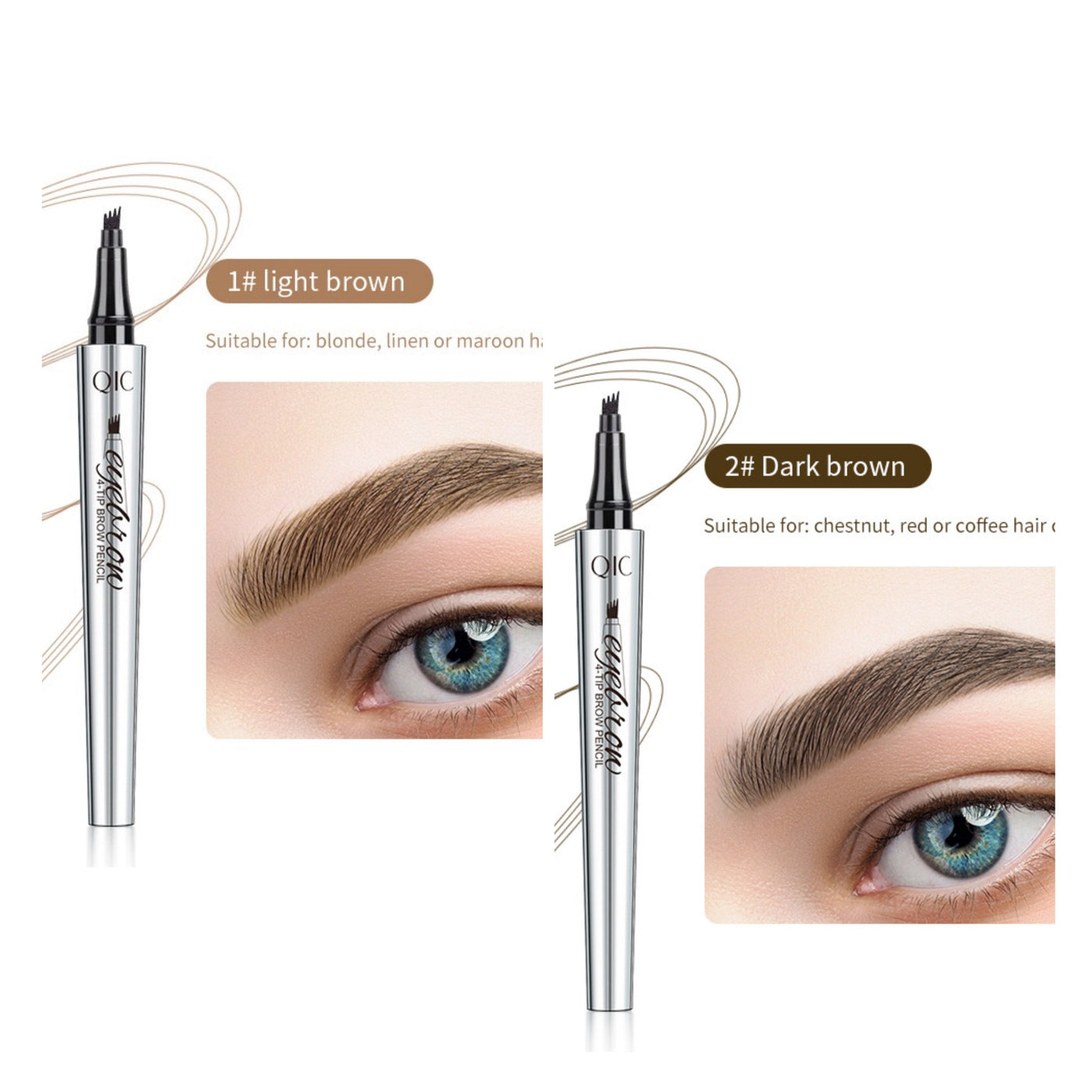 1 + 1 GRATIS | BrowLuxe 3D™ Wasserfester Augenbrauenstift!