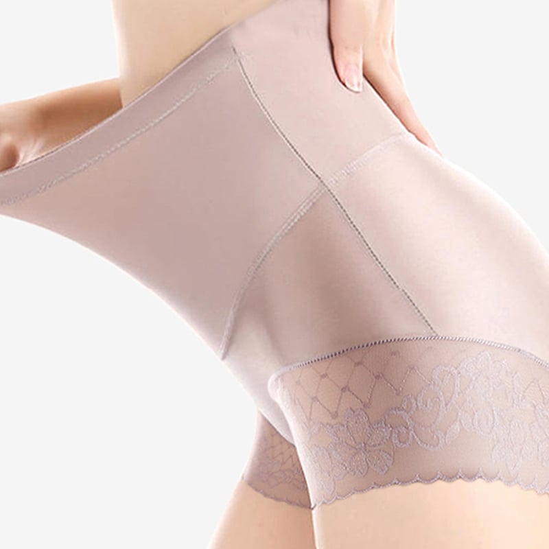 1+1 GRATIS | CurvaLuxe | Hot Style Seidiger Slip mit hoher Taille