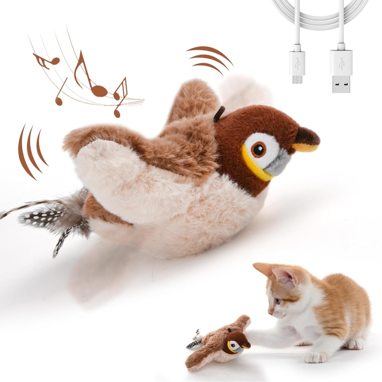 PurrPeep® |  Vogelspielzeug