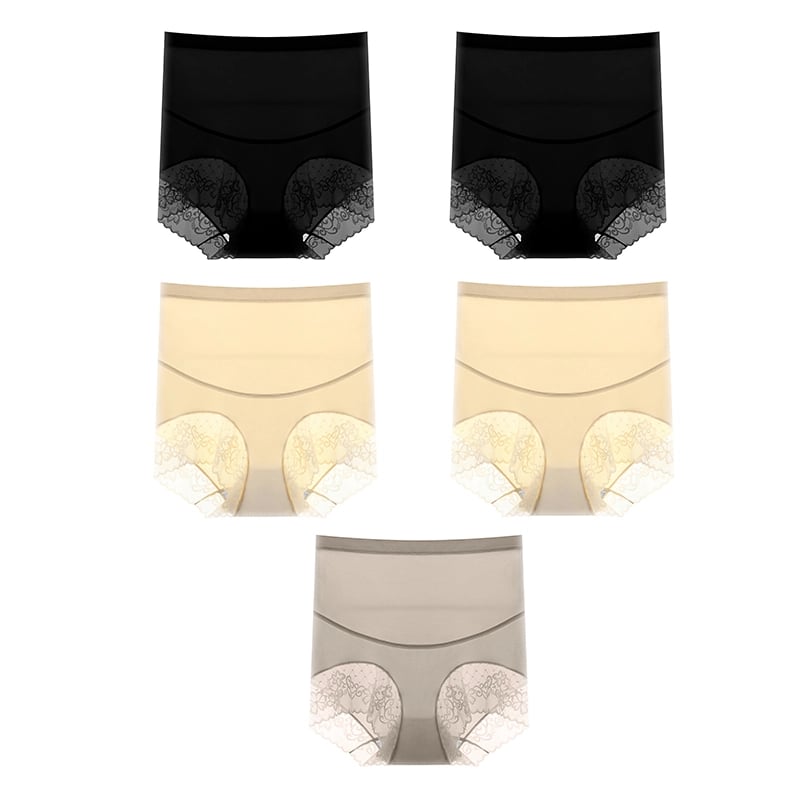 1+1 GRATIS | CurvaLuxe | Hot Style Seidiger Slip mit hoher Taille