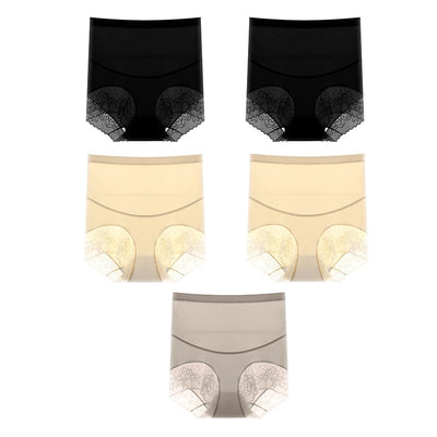 1+1 GRATIS | CurvaLuxe | Hot Style Seidiger Slip mit hoher Taille