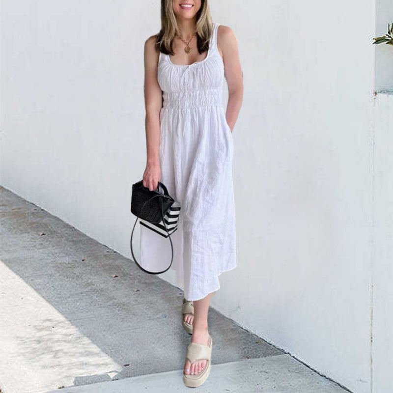 Smockelle™ | Damen Smocked Kleid