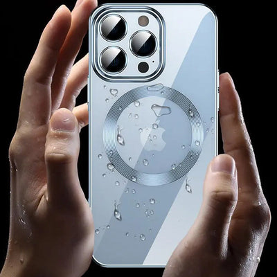 50% RABATT | Metalliq™ | Kabellose magnetische iPhone-Hülle mit Galvanik