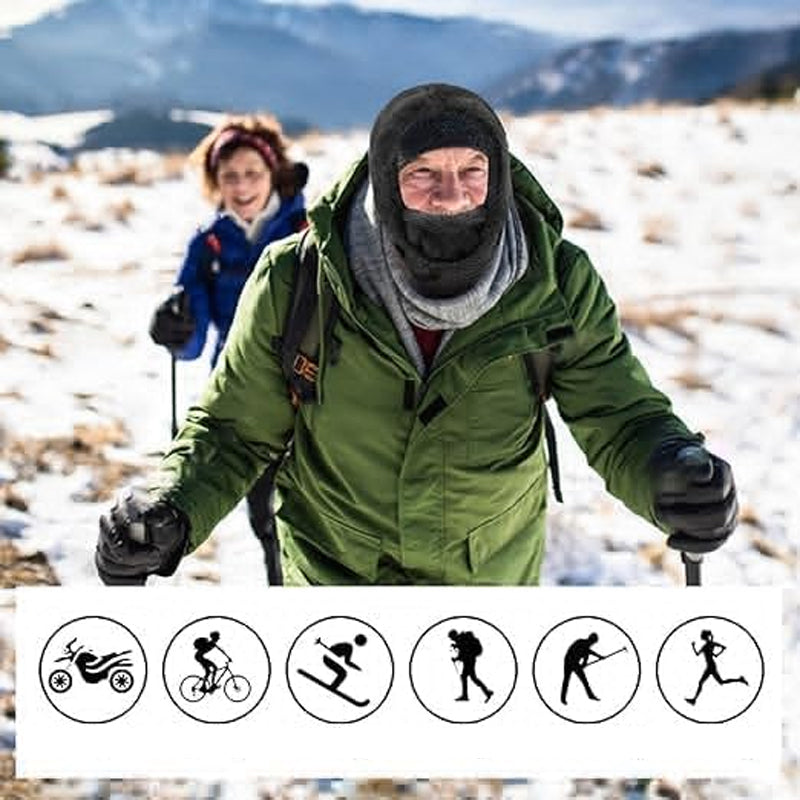 SkiShield™ Sherpa-gefütterte Kapuzenmaske