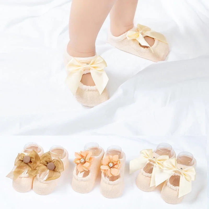 50% RABATT | TwinkleToes™ | Rutschfeste Baby-Ballettsocken mit Extra-Komfort für kleine Tänzerinnen
