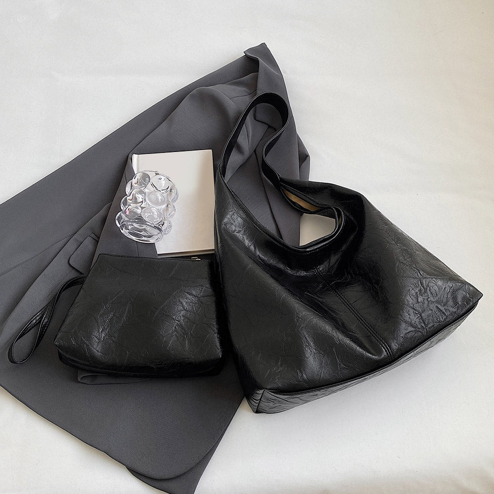 LederLuxe™ Tote Tasche aus Leder