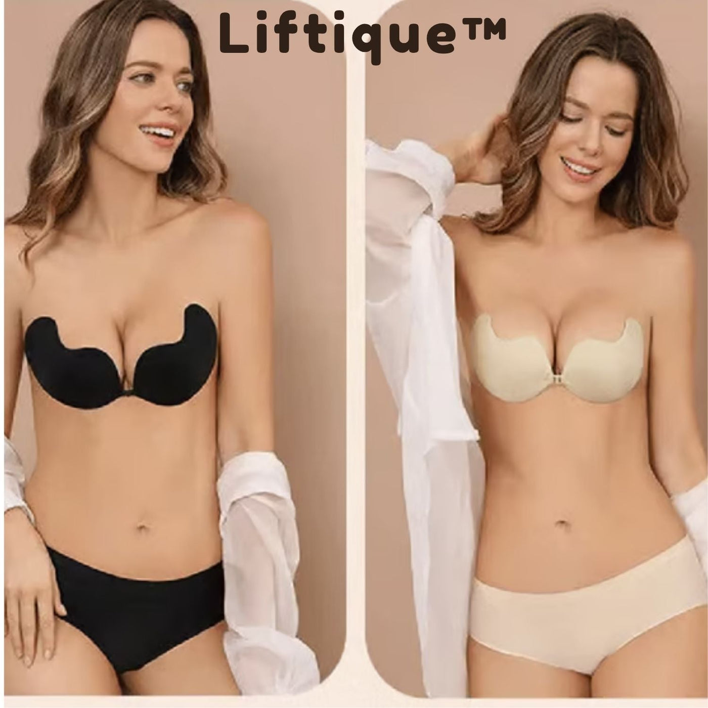 1+1 GRATIS | Liftique™ | Selbstklebender Push-up-BH