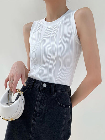 50% RABATT | Ribbelle™ | Rippen-Tanktop für Frauen