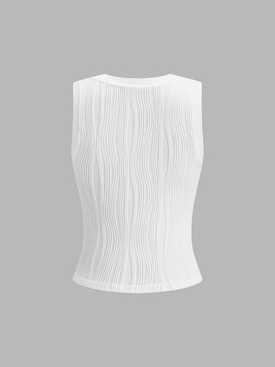50% RABATT | Ribbelle™ | Rippen-Tanktop für Frauen