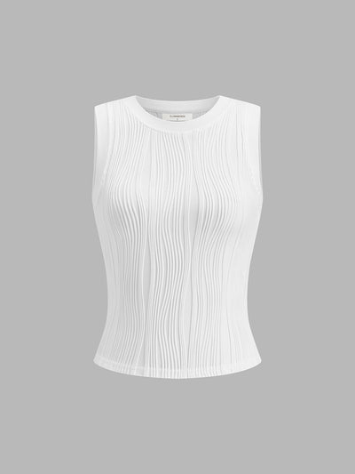 50% RABATT | Ribbelle™ | Rippen-Tanktop für Frauen