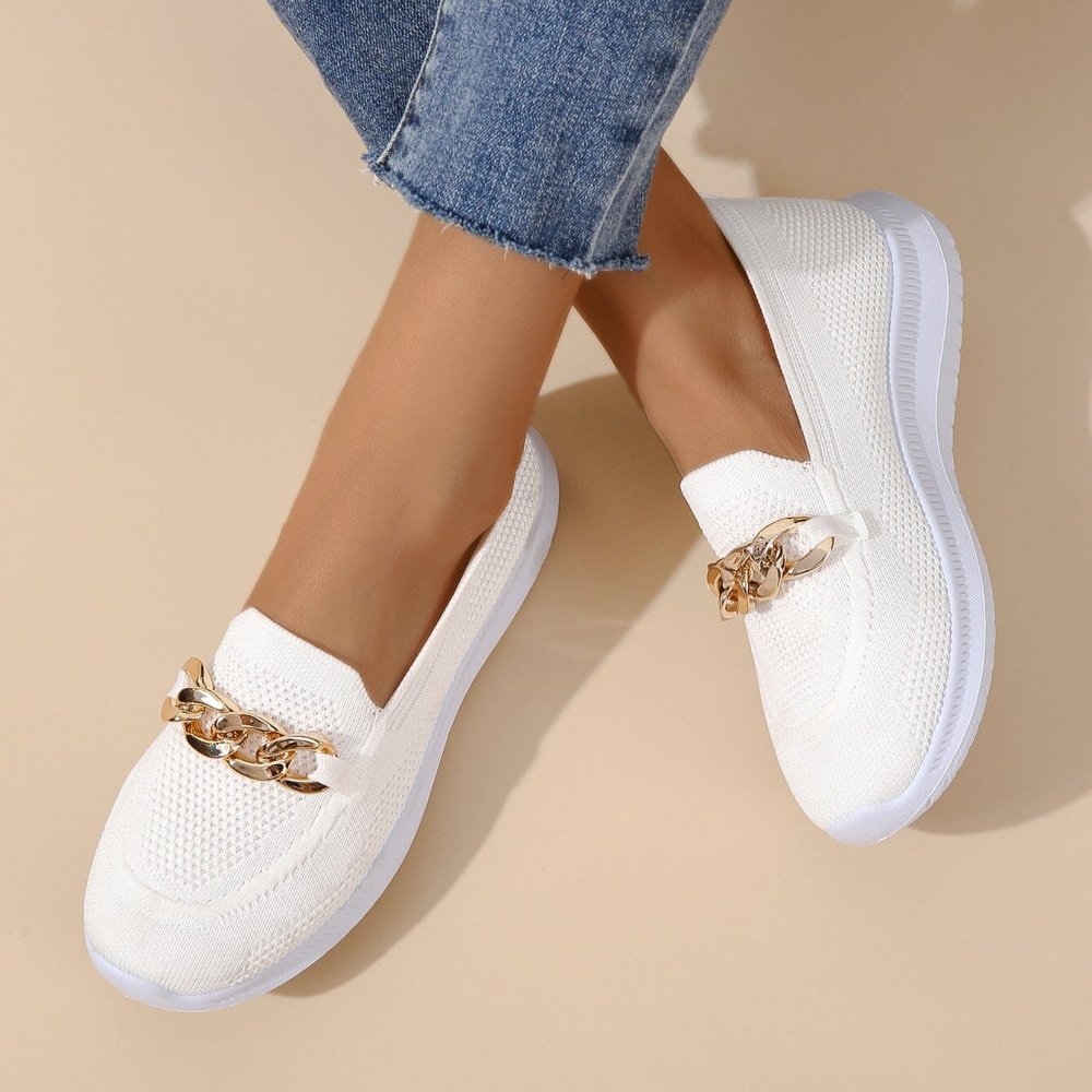 50% RABATT  | Arielle™ | Bequeme Schuhe mit Ketten