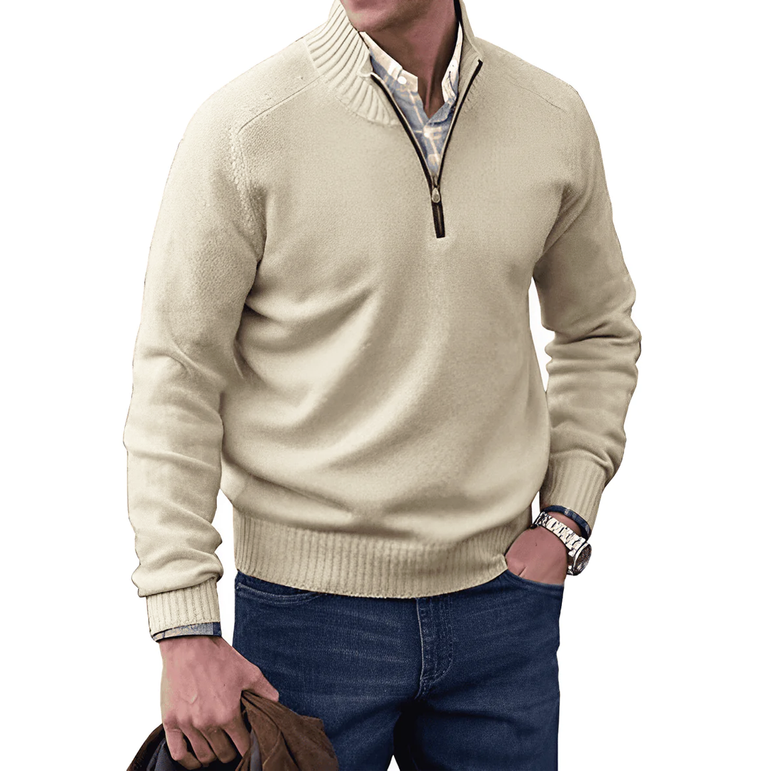 Jones™ - Eleganter Pullover mit Reißverschluss