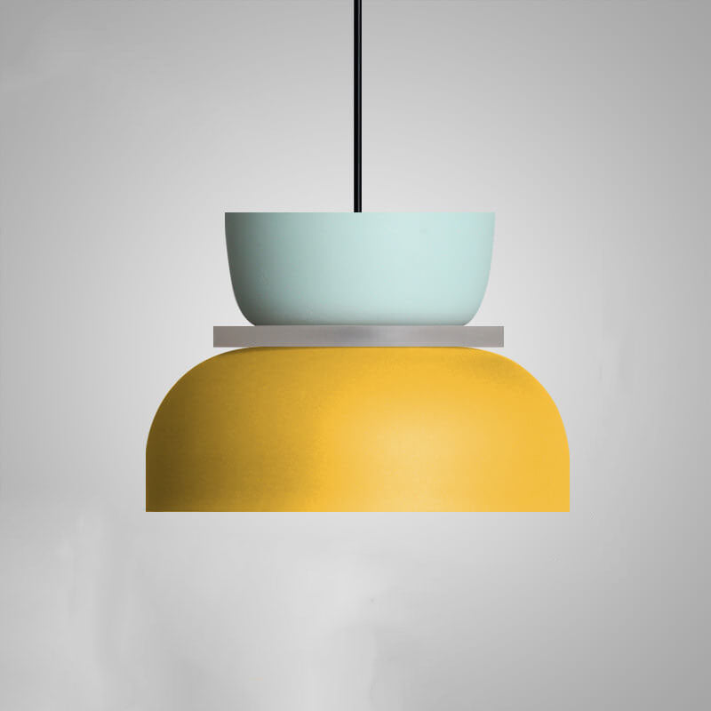 50% RABATT | LumoPop™ | Colorful Macaron 1-Light LED-Pendelleuchte