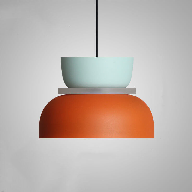 50% RABATT | LumoPop™ | Colorful Macaron 1-Light LED-Pendelleuchte