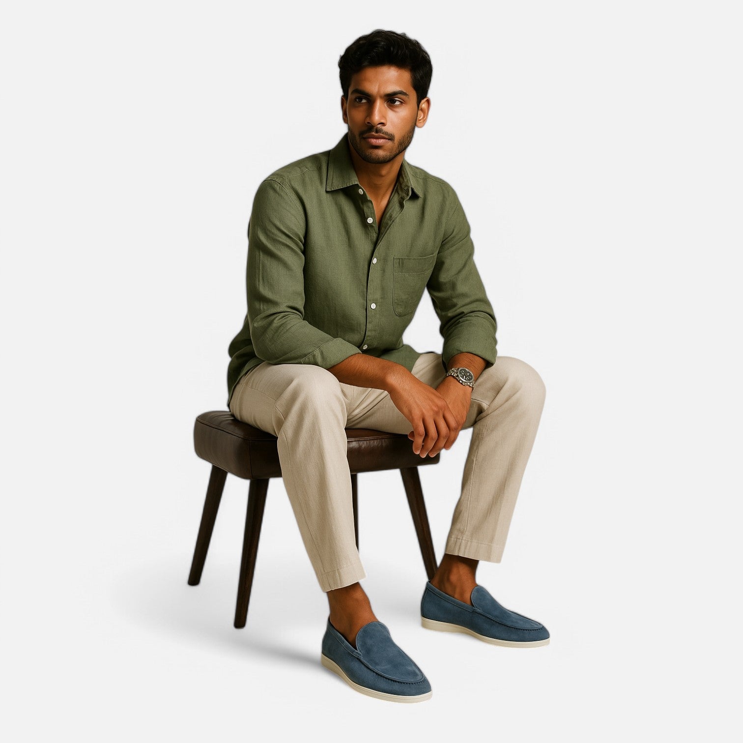Casual Suede Loafers for Men – Old Money Style