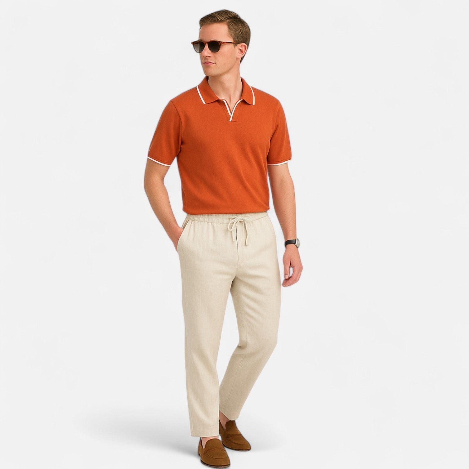 Coastal Breeze Set with Lava Sunglasses – Riviera Refinement, Sculpted Summer Style