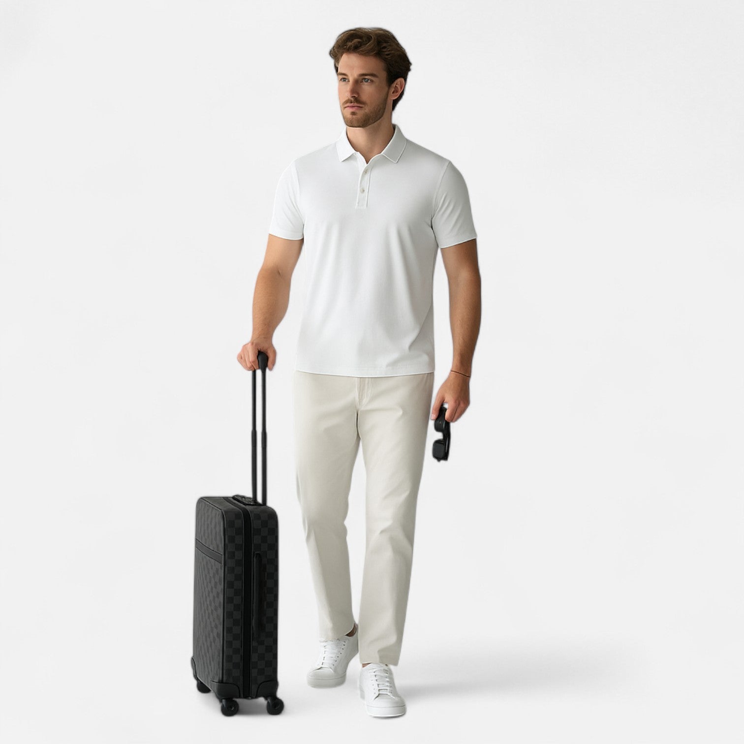 Men's Performance Polo – Breathable Fit, Tailored Athletic Style