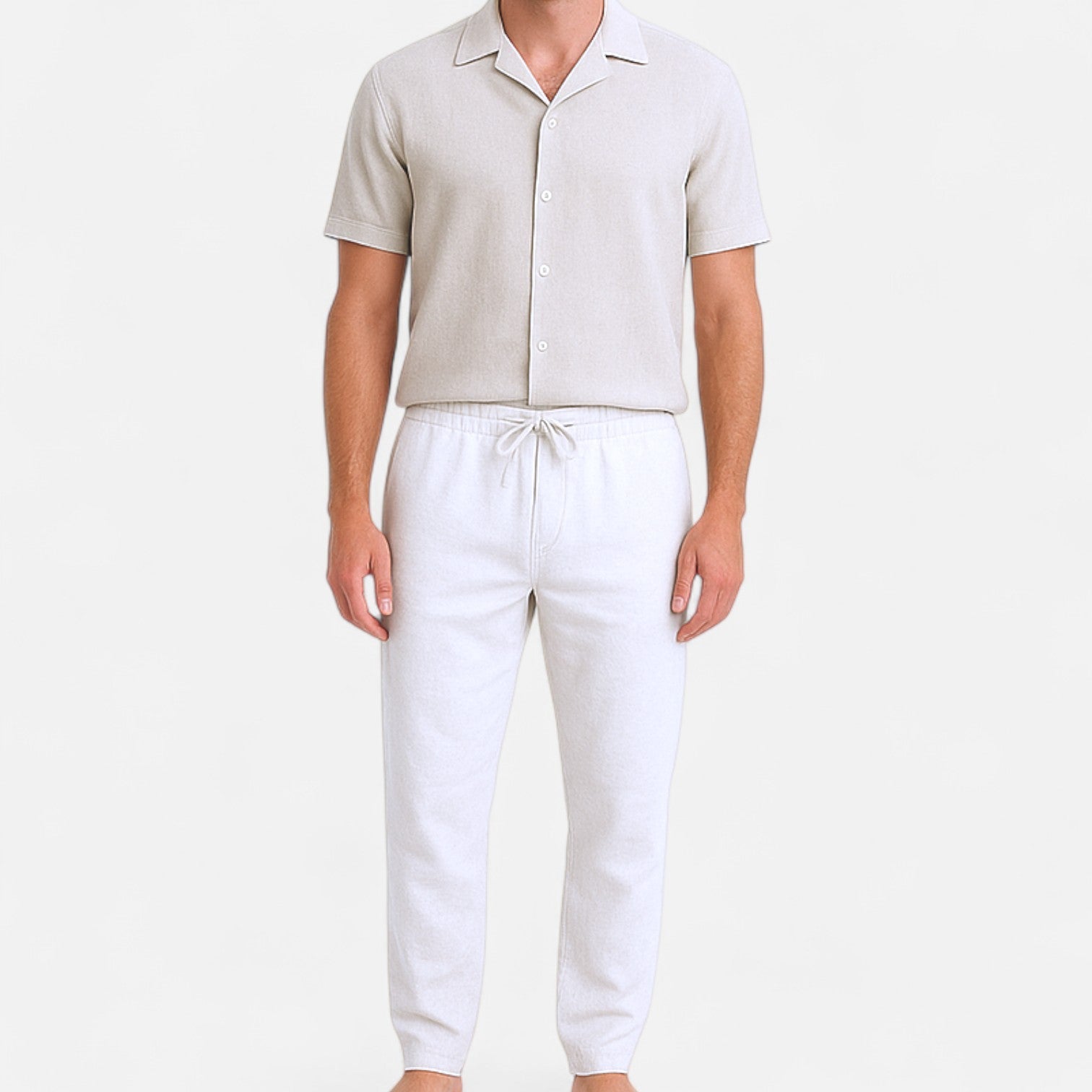 Breathable Linen Pants - Lightweight Comfort, Timeless Fit