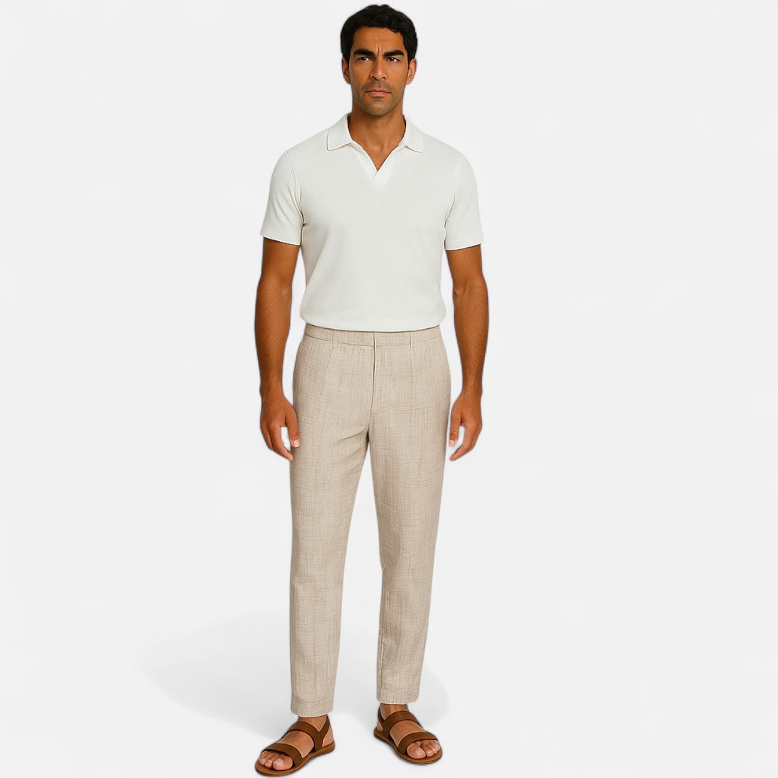 Men's Summer Linen Pants - Breathable Comfort, Timeless Style for Warm Weather