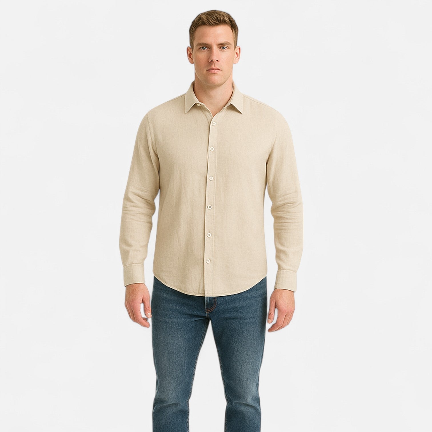 Linen Shirt for Men - An Old-World Style, Timeless Elegance for Warm Weather