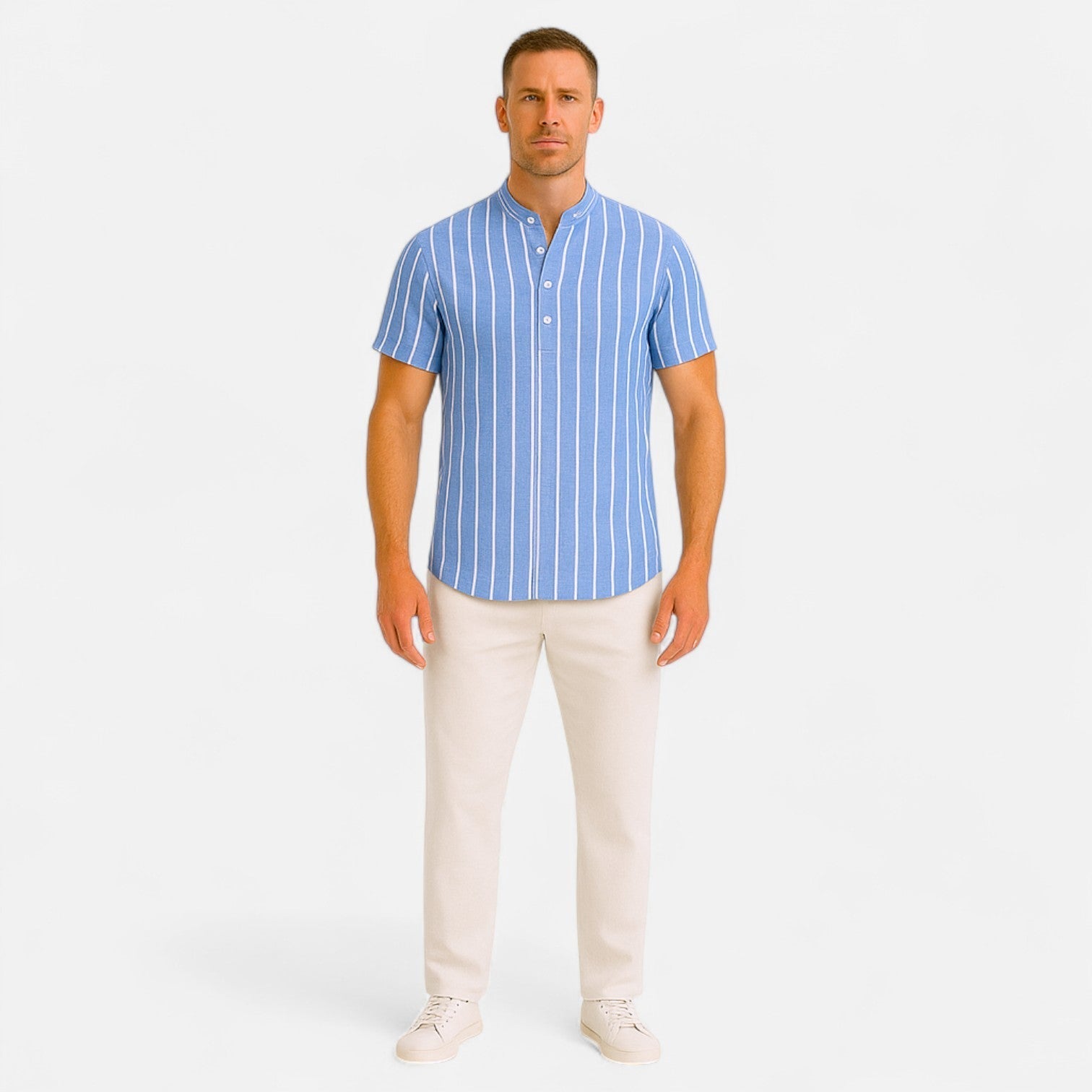Men's Nautical Polo - Nautical Influence, Timeless Riviera Style