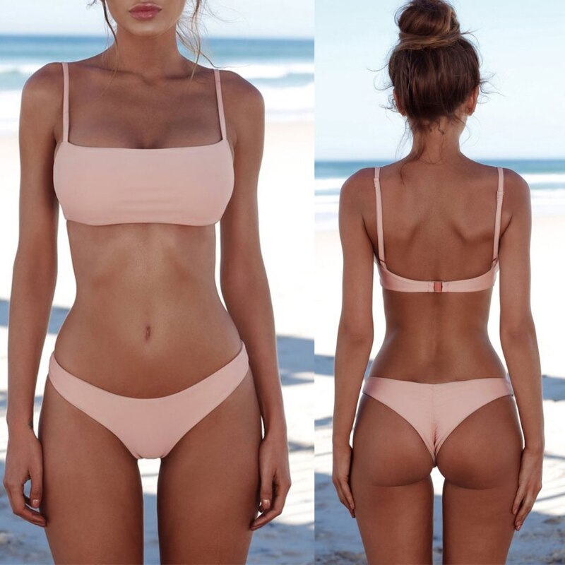 Zenvada's Brasilianisches | Push-up-Bikini-Set