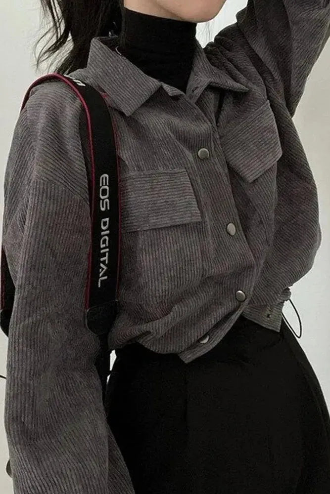 Zenara™ – Vintage Cord-Kurzjacke