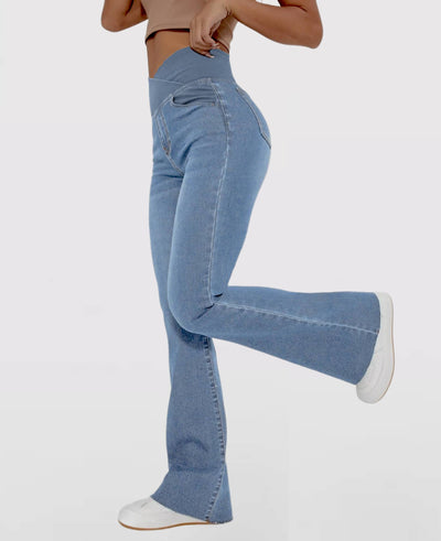 Doris™ Dehnbare Jeans mit hoher Taille