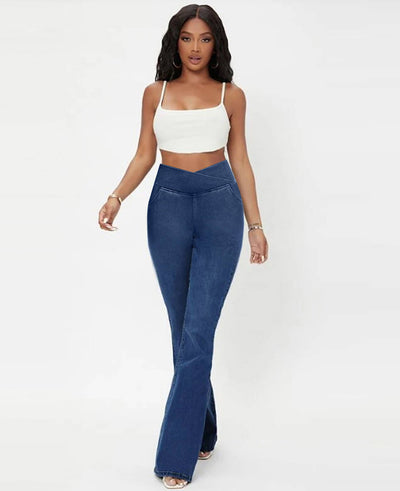 Doris™ Dehnbare Jeans mit hoher Taille