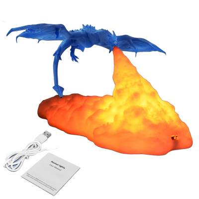 50% RABATT | Ignivox™ | 3D Drachen Tischlampe