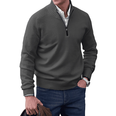 Jones™ - Eleganter Pullover mit Reißverschluss