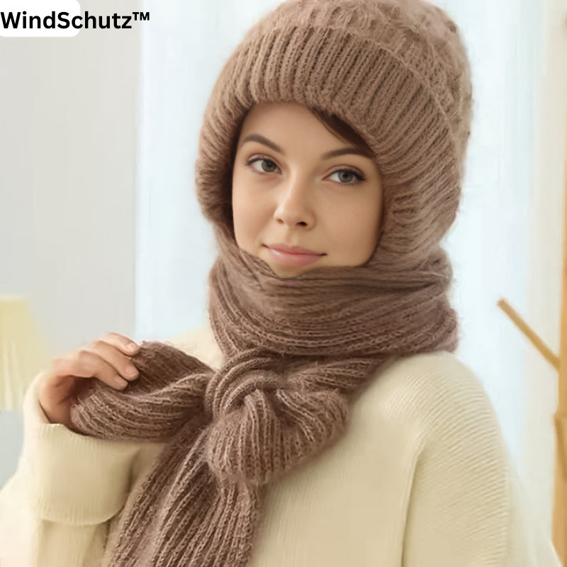 CozyGuard™ Warmer Winterschutz mit Schal und Mütze – (1+1 Gratis)!